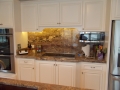 Full granite back splash