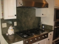 Emerald Green Granite Full back splash