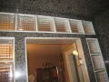 silver sea green shower