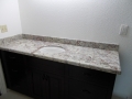 white spring granite vanity